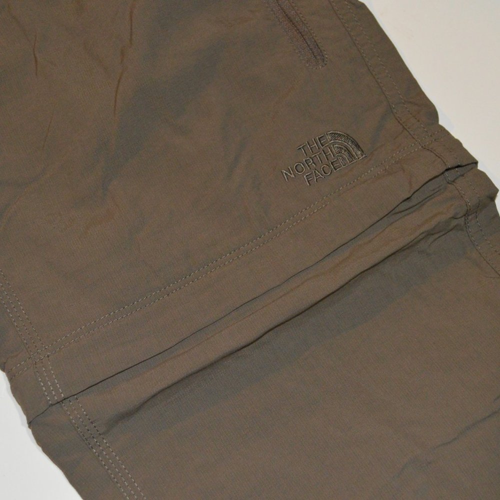 Brown North Face Horizon Convertible Pants Sz 30 - Picture 6 of 11
